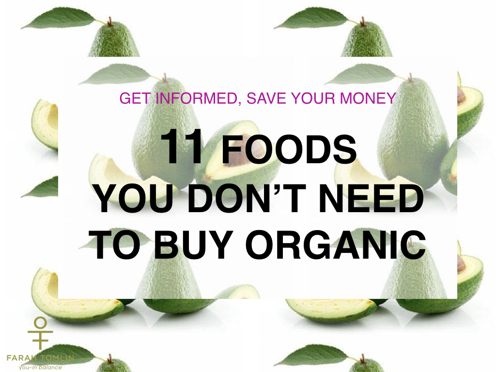 11 Foods You Don’t Need To Buy Organic